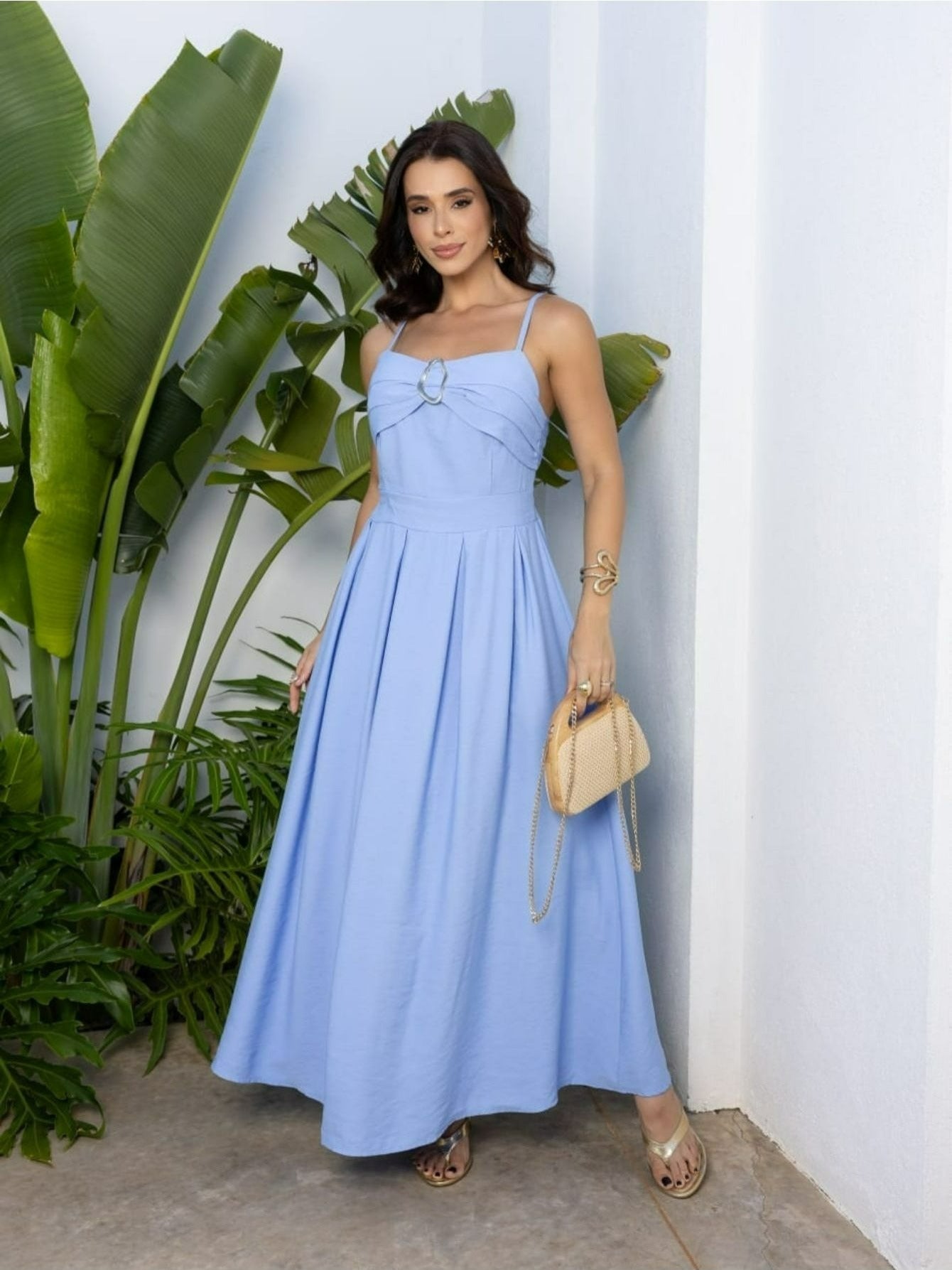 Vestido Longo Sensory Ring