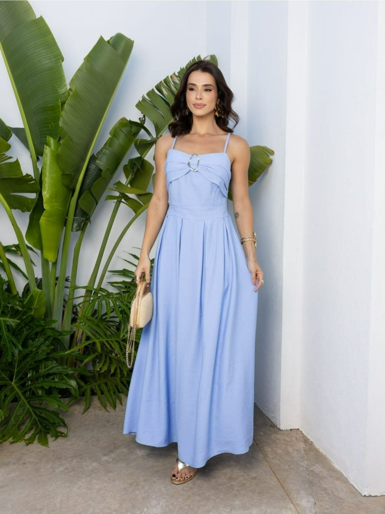 Vestido Longo Sensory Ring