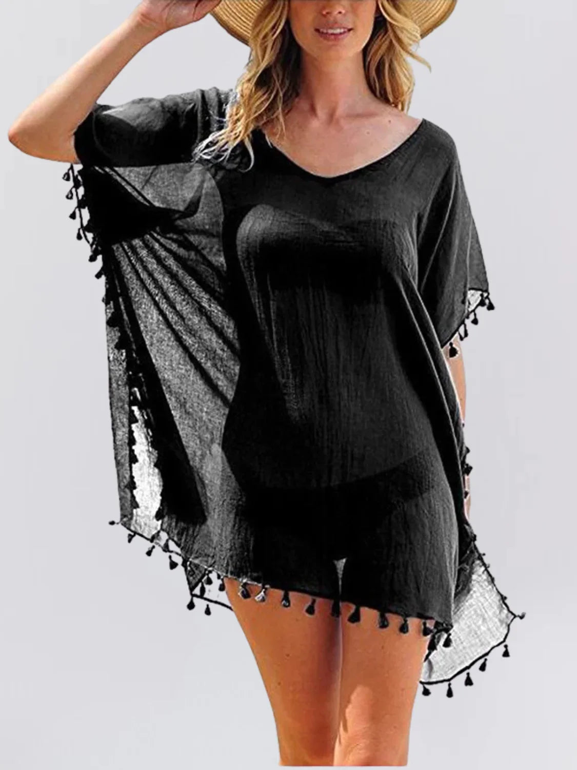 Saída de Praia Sofisticada Natural