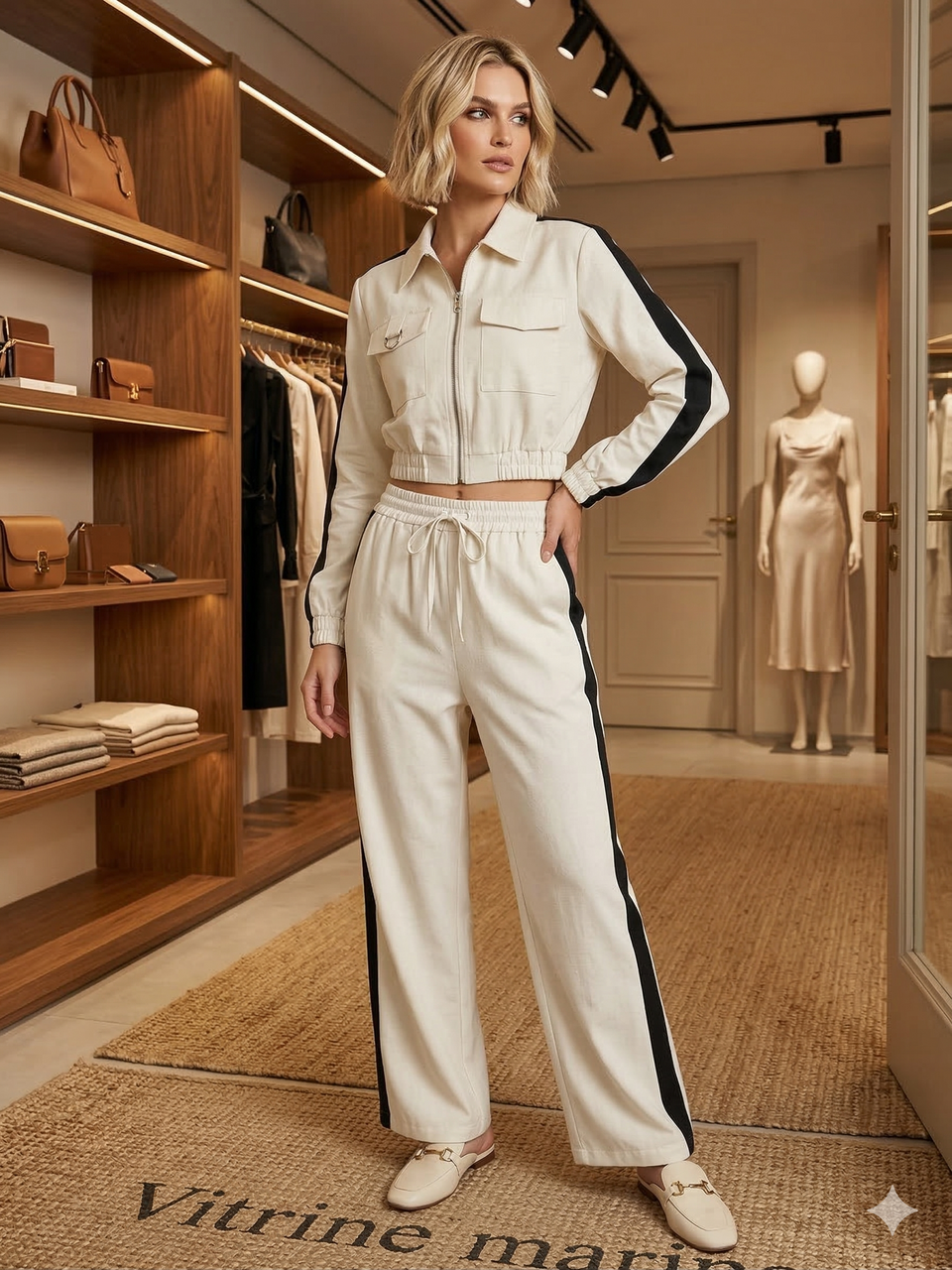 Conjunto Feminino Elegance – Blusa + Calça