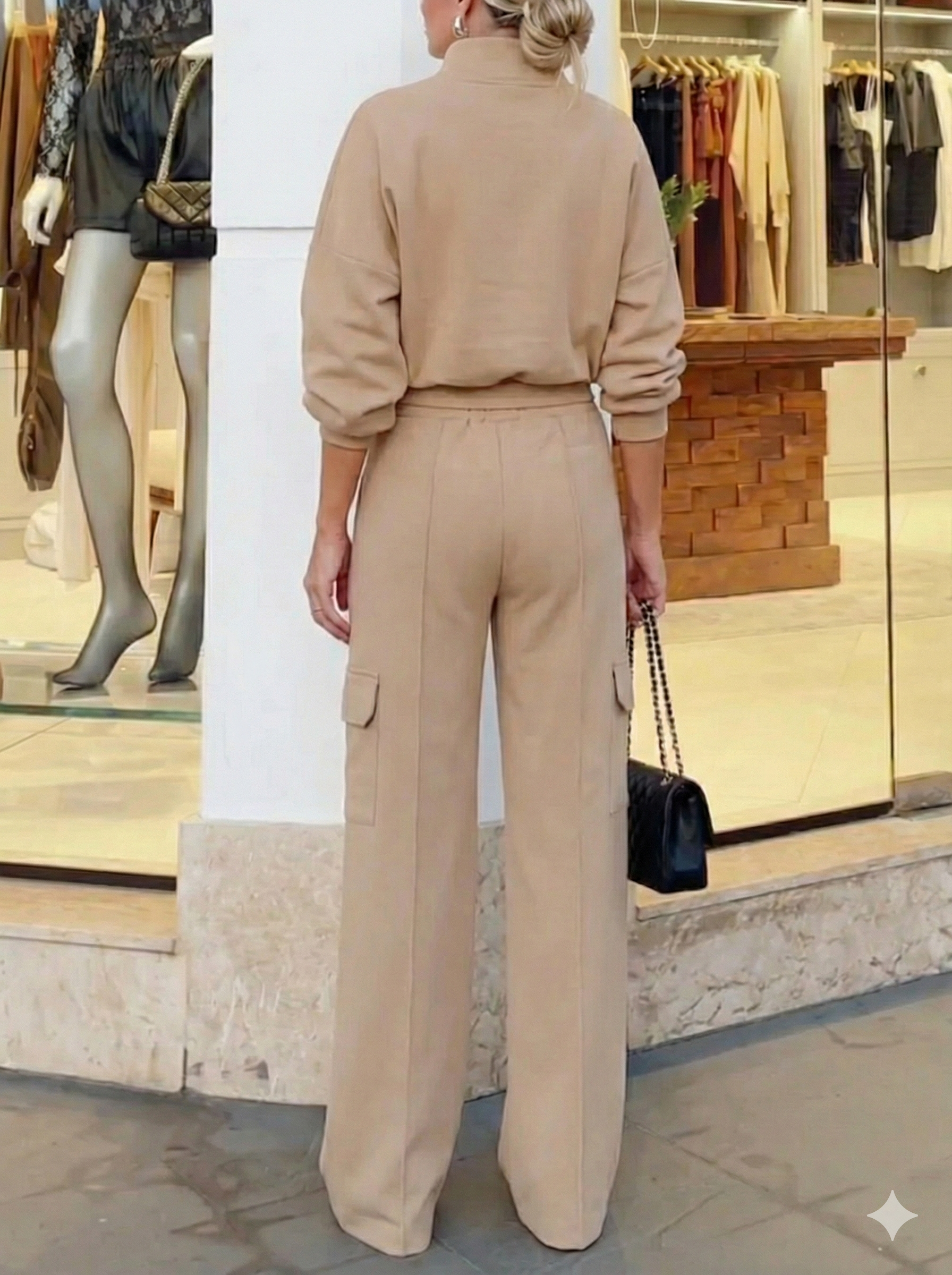 Conjunto Feminino Blusa e Calça Modern Royal Confort