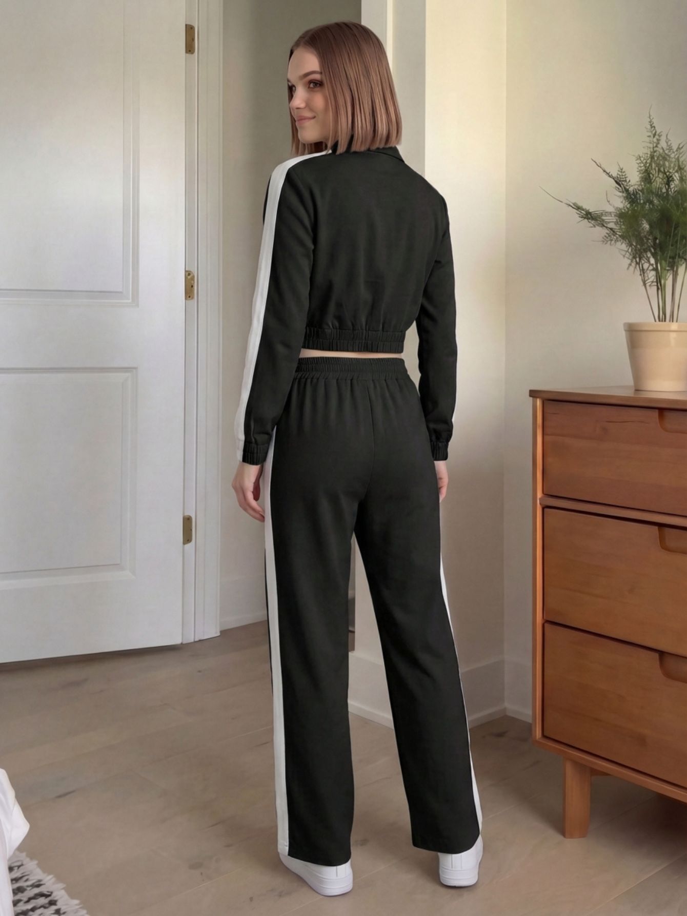 Conjunto Feminino Elegance – Blusa + Calça