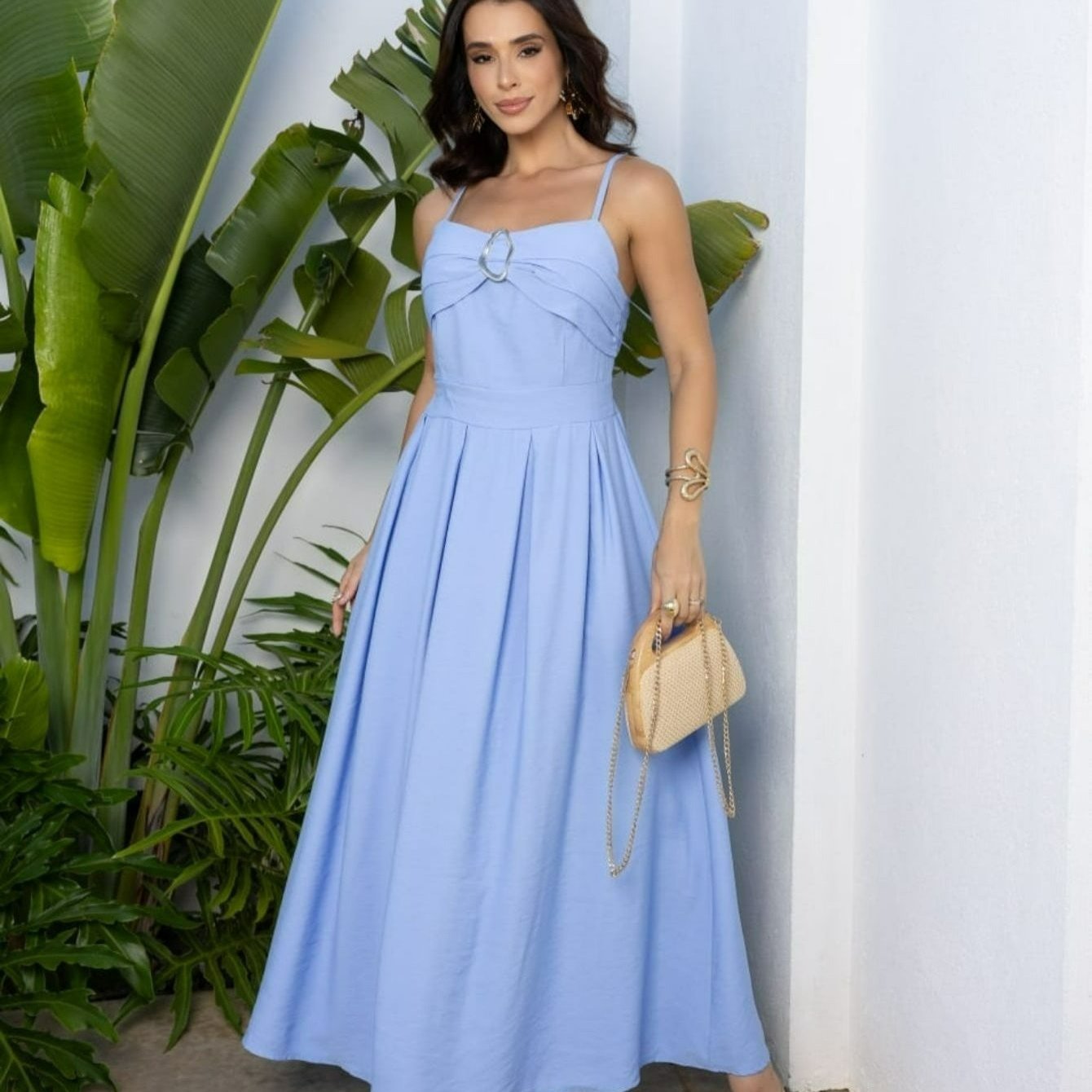 Vestido Longo Sensory Ring